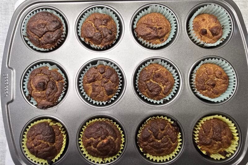 검은콩 펄프 머핀 – 무첨가·고단백·폭신 머핀 만들기